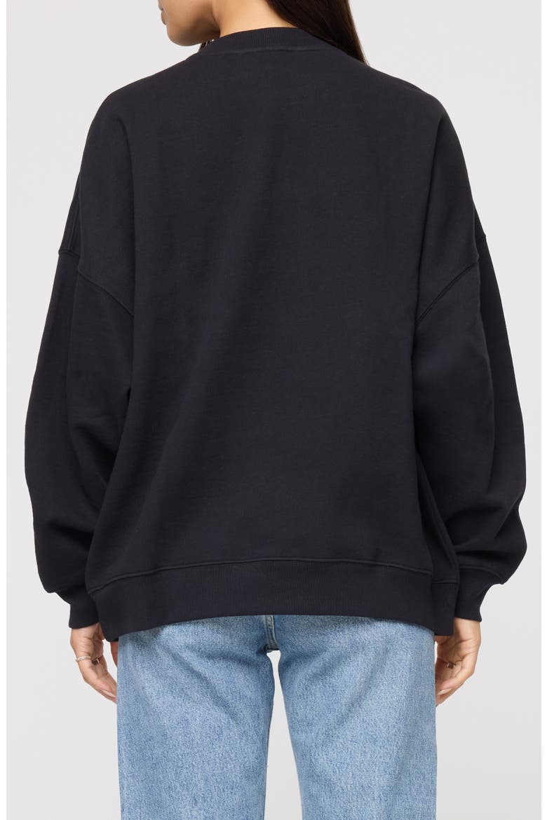 Legend Cover-Up Sweatshirt, Alternate, color, BLACK