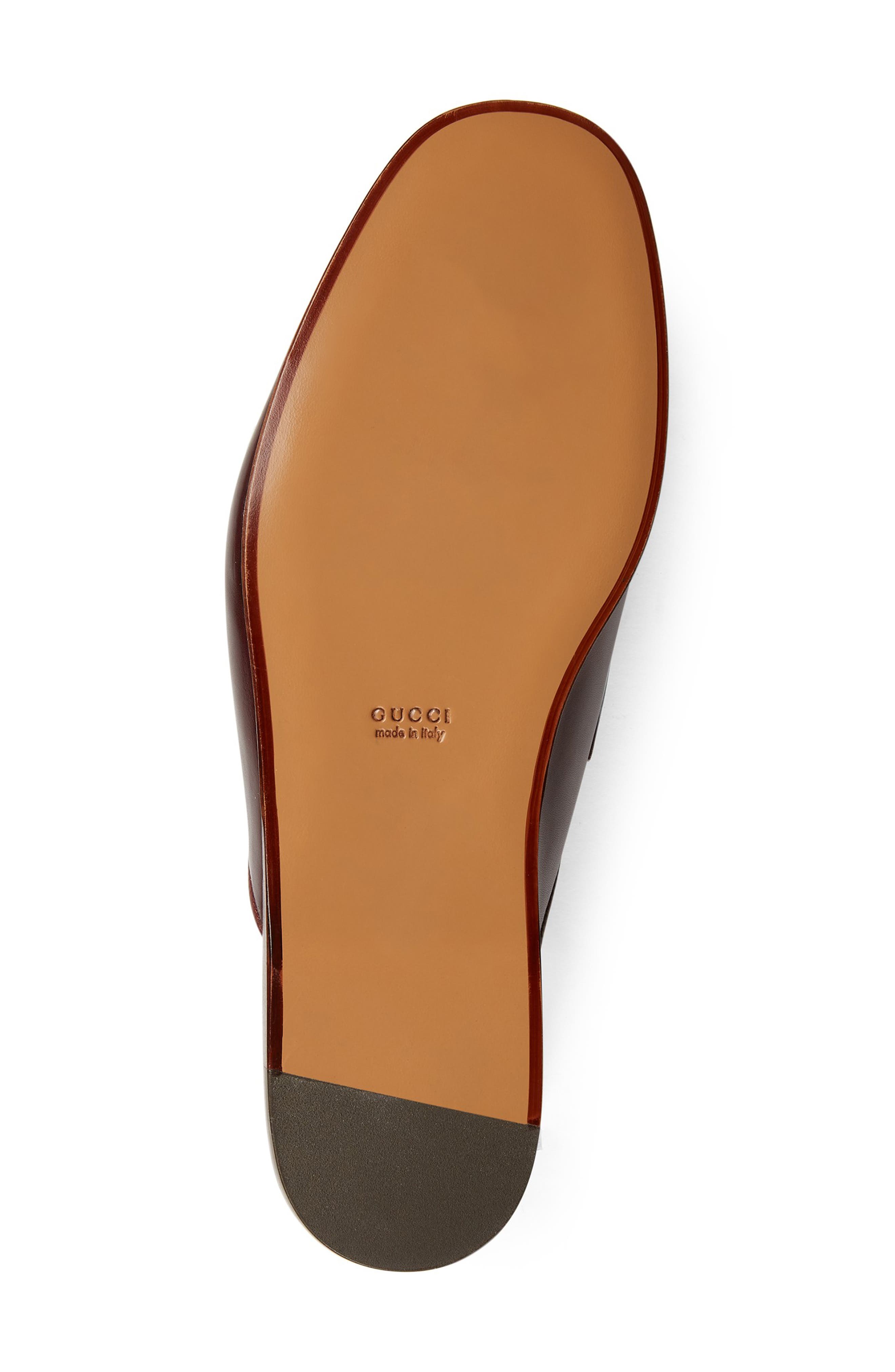 Paride GG Web Tassel Mule, Alternate, color, RUBY BORDEAUX