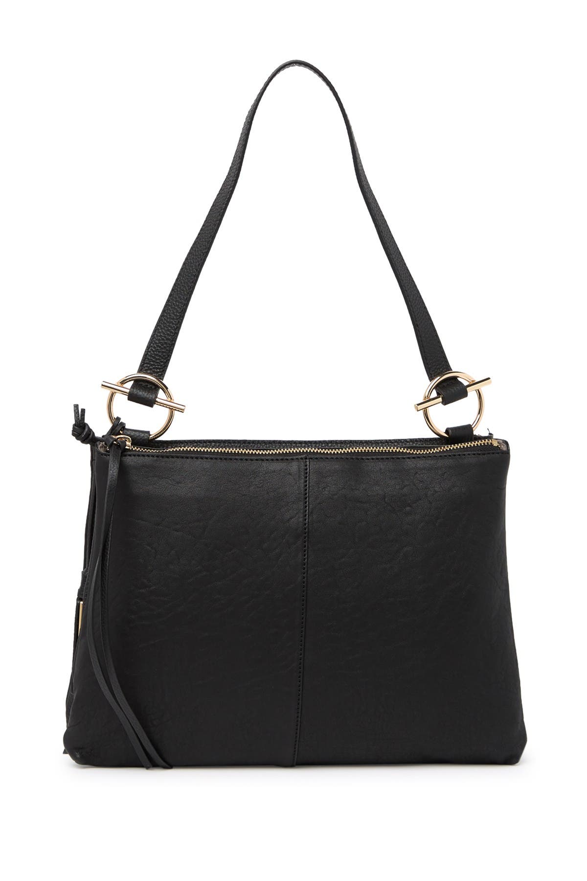Vince Camuto Keliz Leather Shoulder Bag, Main, color, 