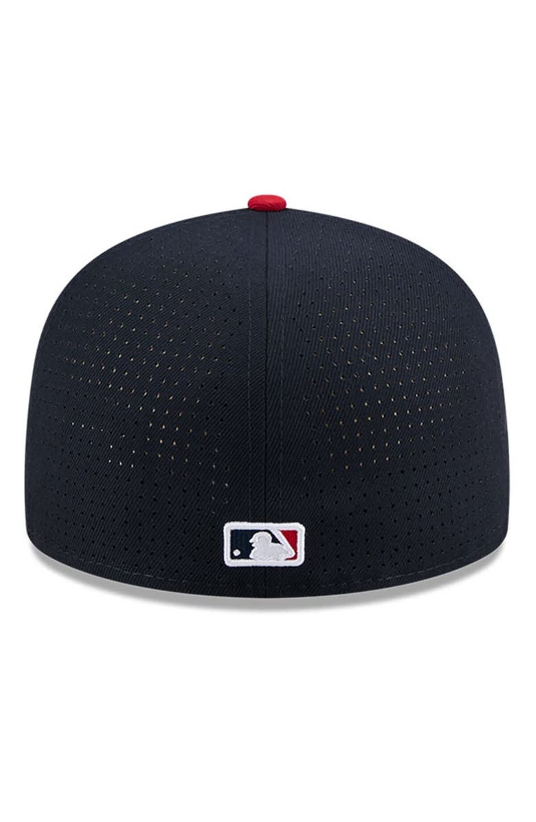 New Era Men's New Era Navy/Red Athletics 2025 MLB All-Star Game Workout Side Patch 59FIFTY Fitted Hat, Alternate, color, Navy