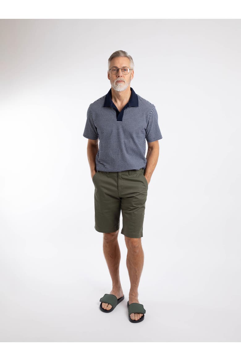 Rayburn Flat Front Shorts, Alternate, color, Dark Olive