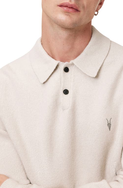Allsaints Statten Regular Fit Polo Collar Sweater