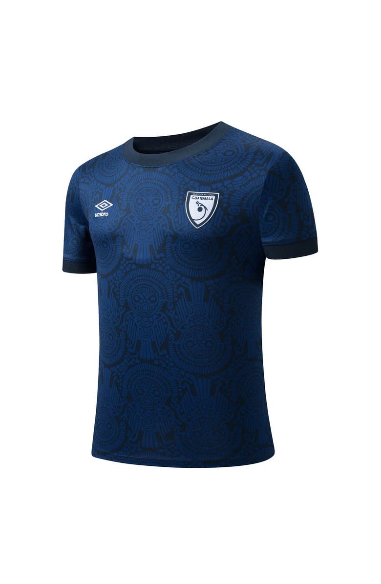 Umbro Men's Umbro Navy Guatemala National Team 2025 Pre-Match Jersey, Alternate, color, 