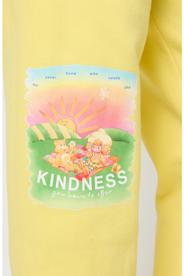 Offer Kindness Sweatpant, Alternate, color, YELLOW