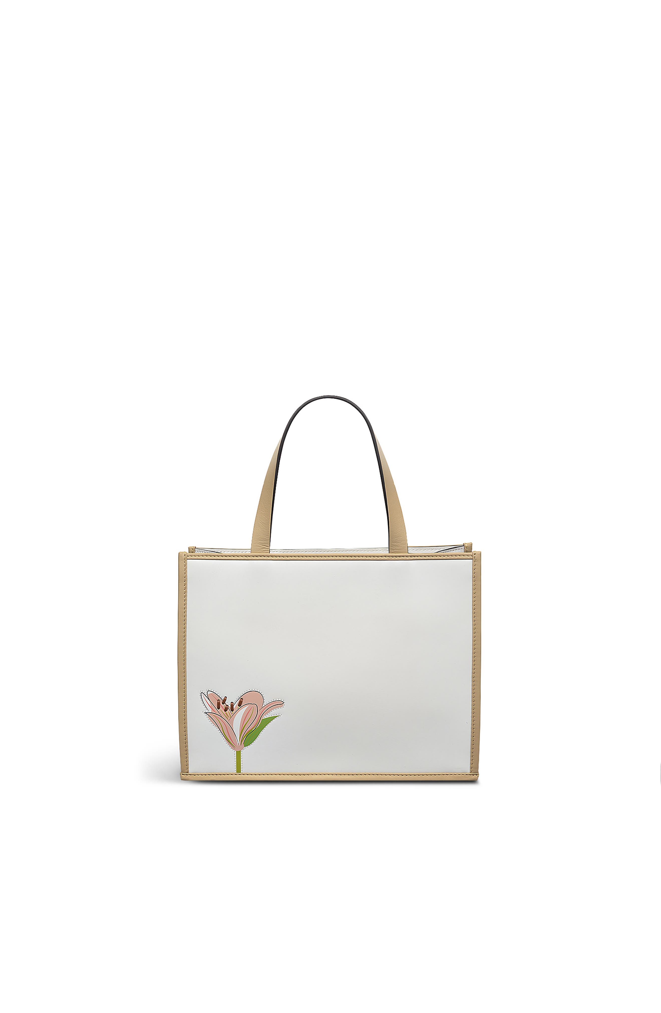 Radley Kentucky Derby SS25 Small Open Top Satchel Bag, Alternate, color, Chalk