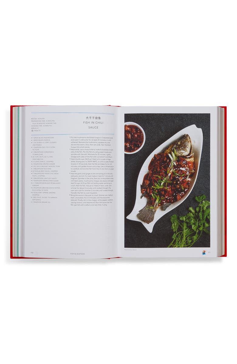Phaidon Press 'China: The Cookbook' Cookbook, Alternate, color, Red