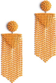 Deepa Gurnani Fanning Drop Earrings