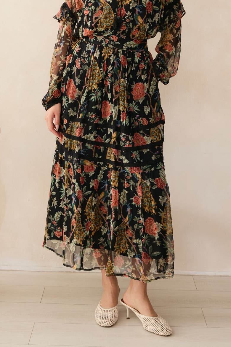 Renee Black Skirt, Main, color, Black