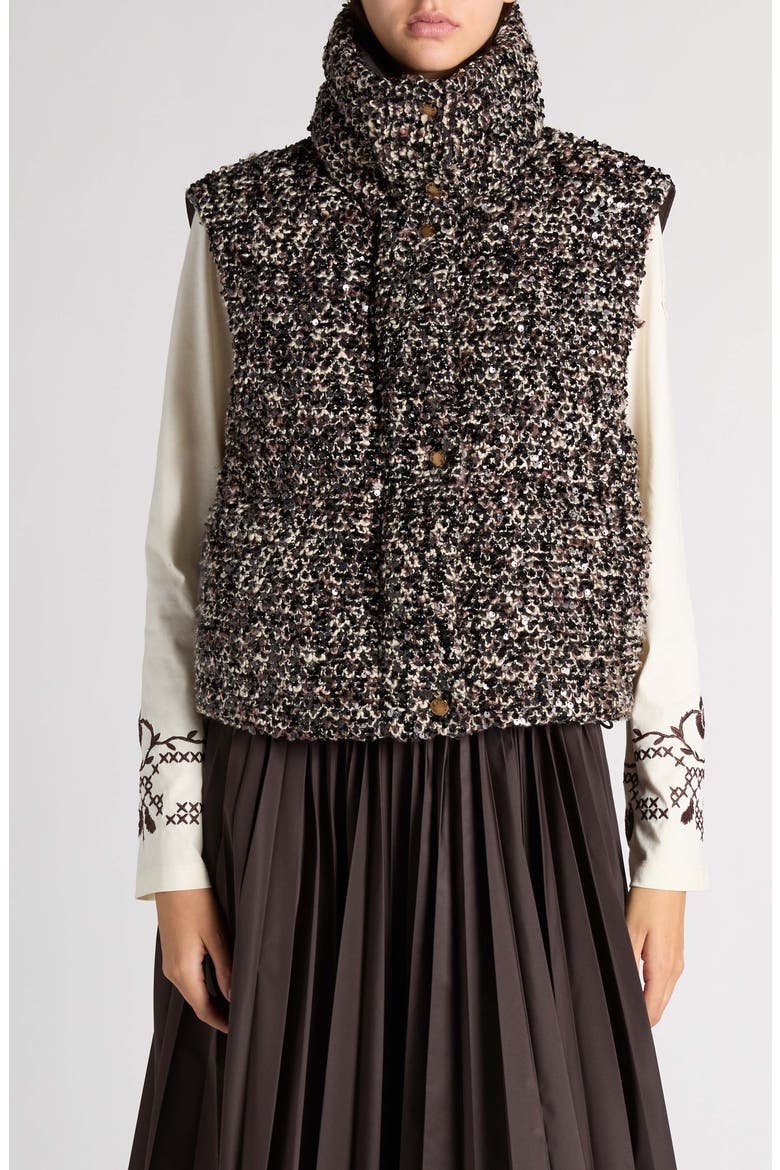 Poetique Quilted Jacket, Alternate, color, BROWN