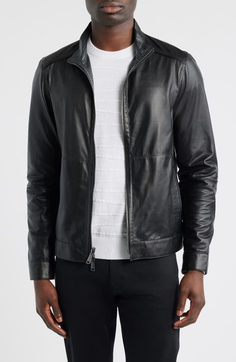 Reversible Leather Jacket