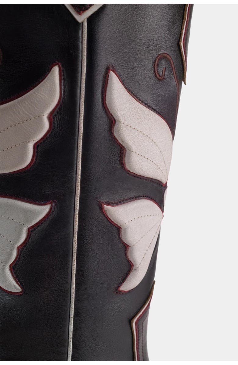 Dante Leather Western Boots Gaela, Alternate, color, Burgundy