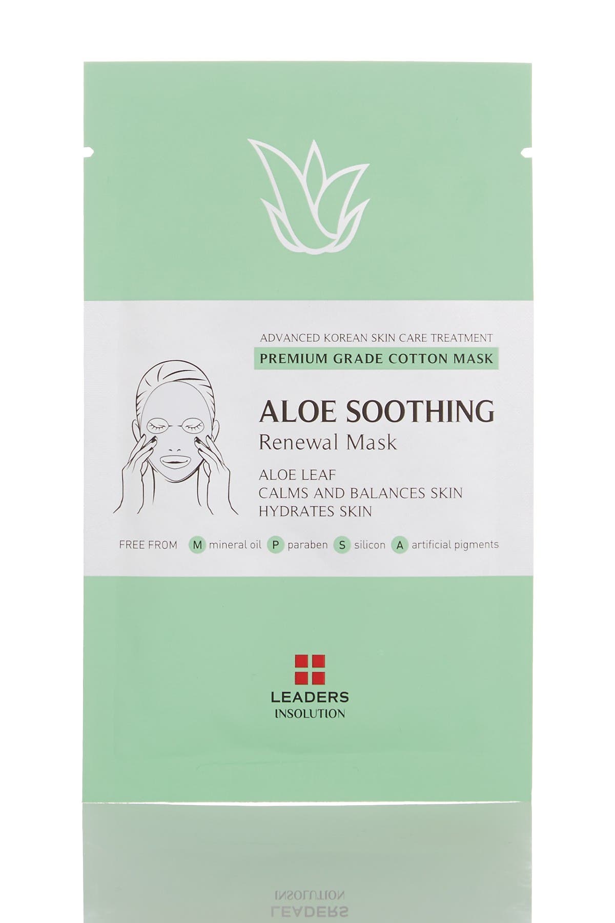 LEADERS COSMETICS Aloe Soothing Renewal Mask - Pack of 10 (Women ...