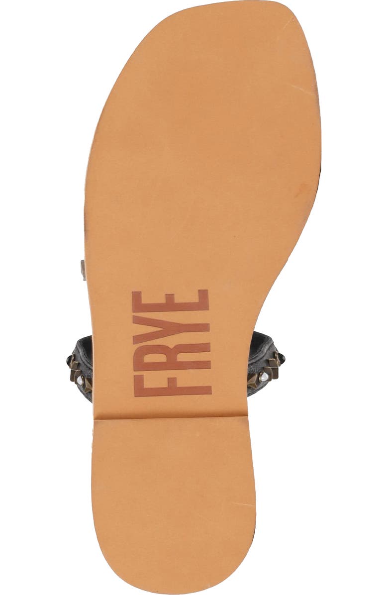 Frye Faye Studded Strappy Slide Sandal, Alternate, color,