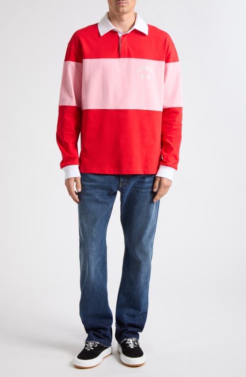Stripe Knit Rugby Shirt