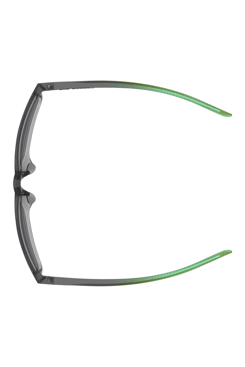 Kickoff Square Sunglasses, Alternate, color, GREY GREEN