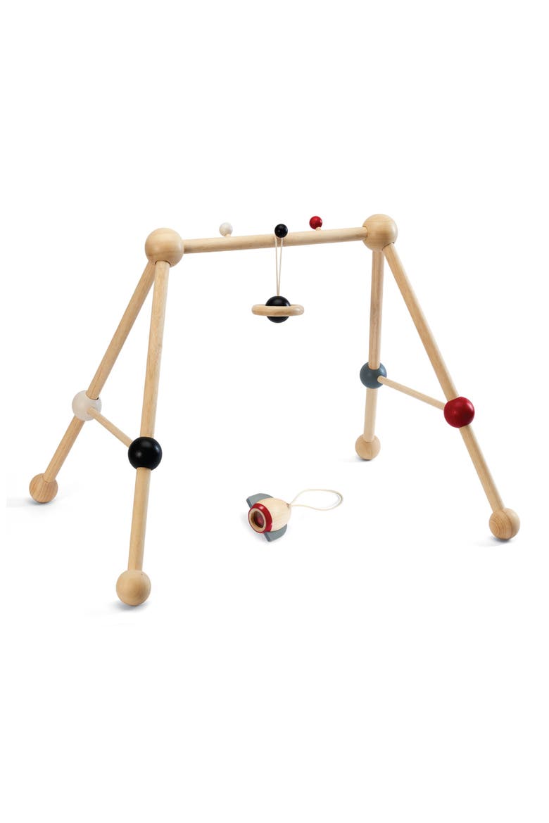 Play Gym, Alternate, color, BROWN