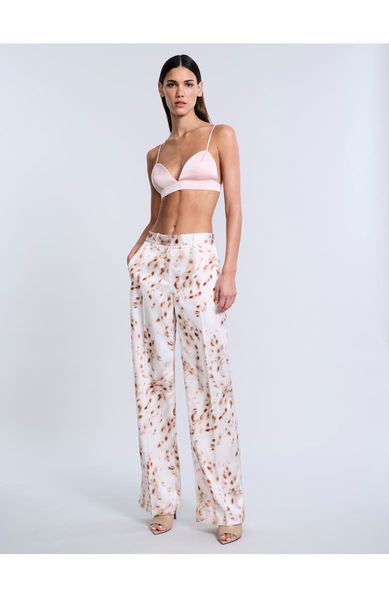 BCBGMAXAZRIA Animal Print Relaxed Pant, Main, color, Brown Sugar Animal Print