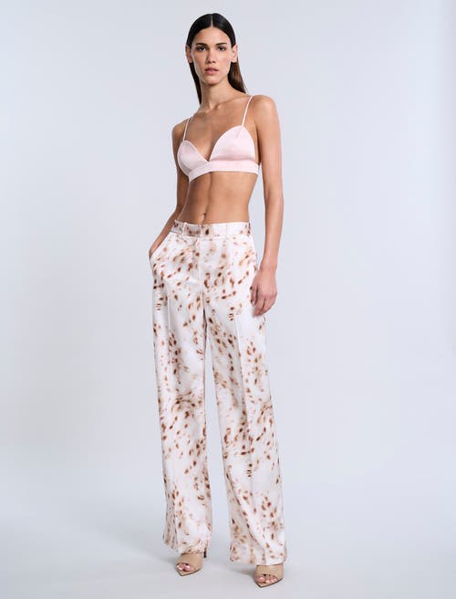 Bcbg Animal Print Relaxed Pant In Multi