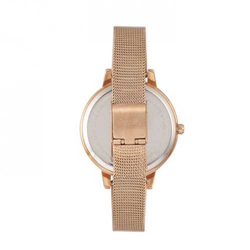 Simplify The 5800 Mesh Bracelet Watch In Multi