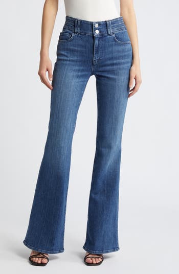 FRAME Triple Binding High Waist Flare Jeans | Nordstromrack