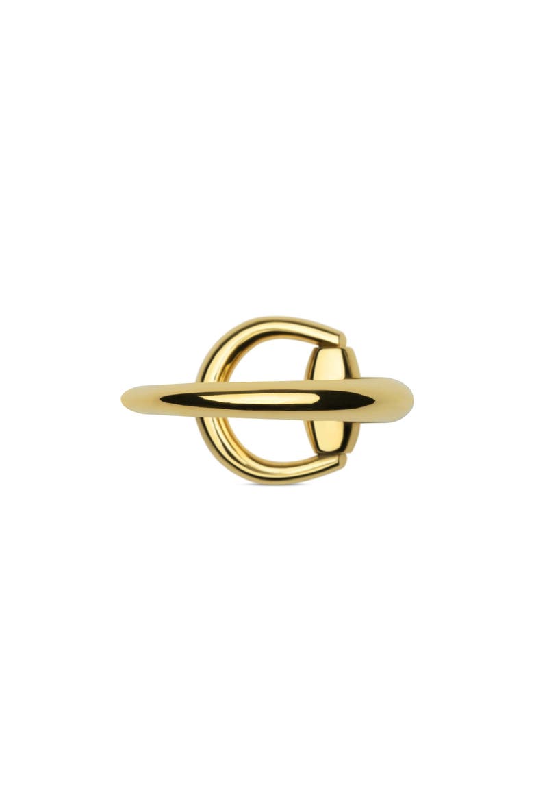 Horsebit Ring, Alternate, color, YELLOW GOLD