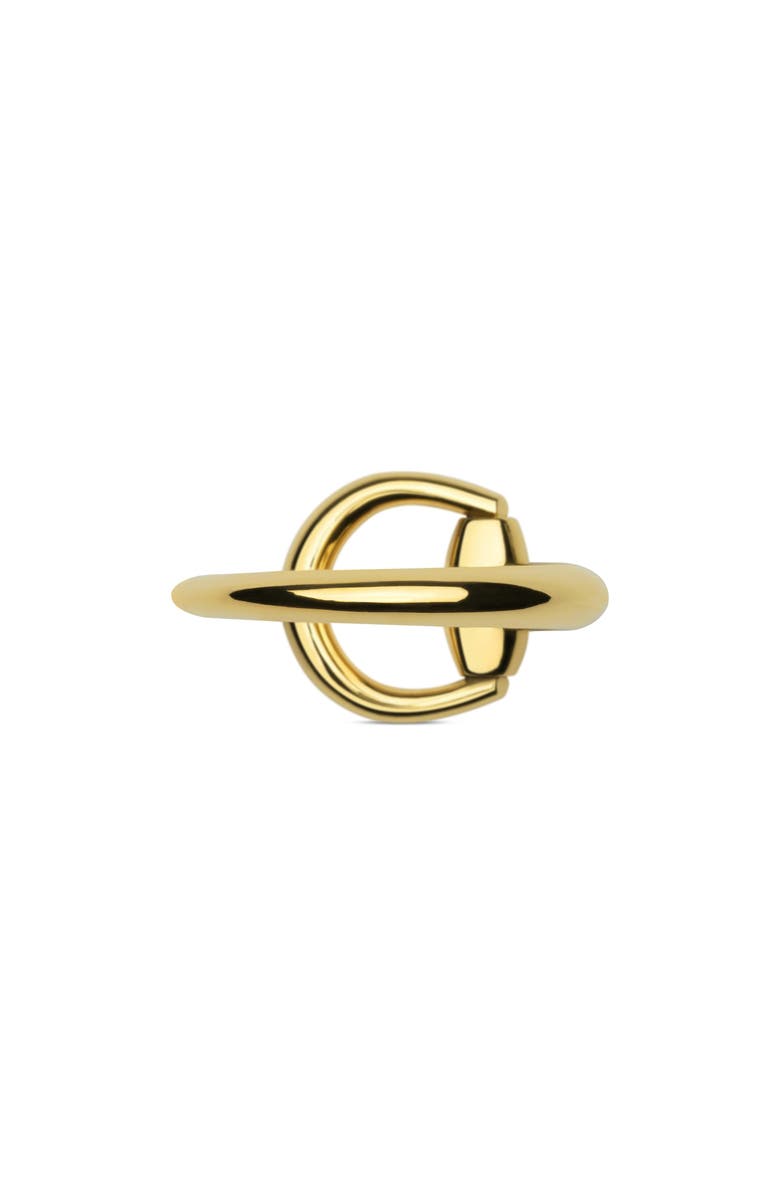 Gucci Horsebit Ring, Alternate, color, Yellow Gold