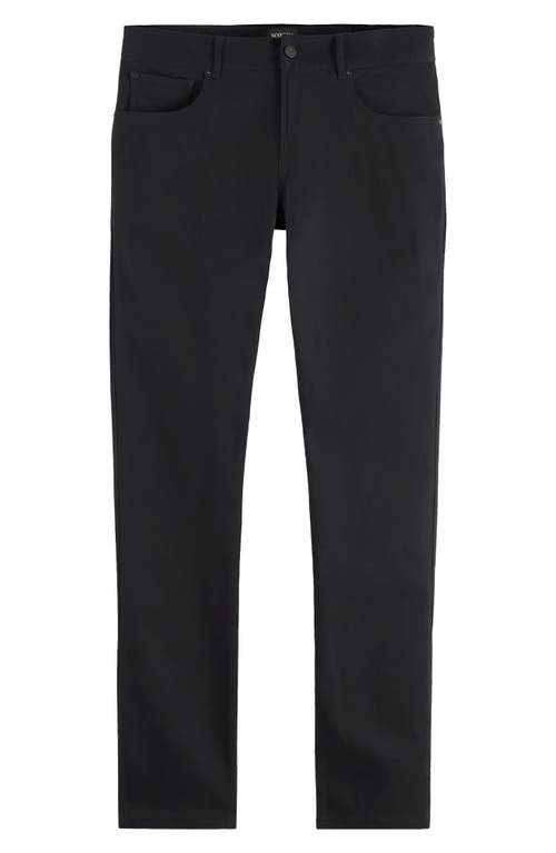 Scotch & Soda Ralston Slim Fit Stretch Cotton Twill Jeans In Black