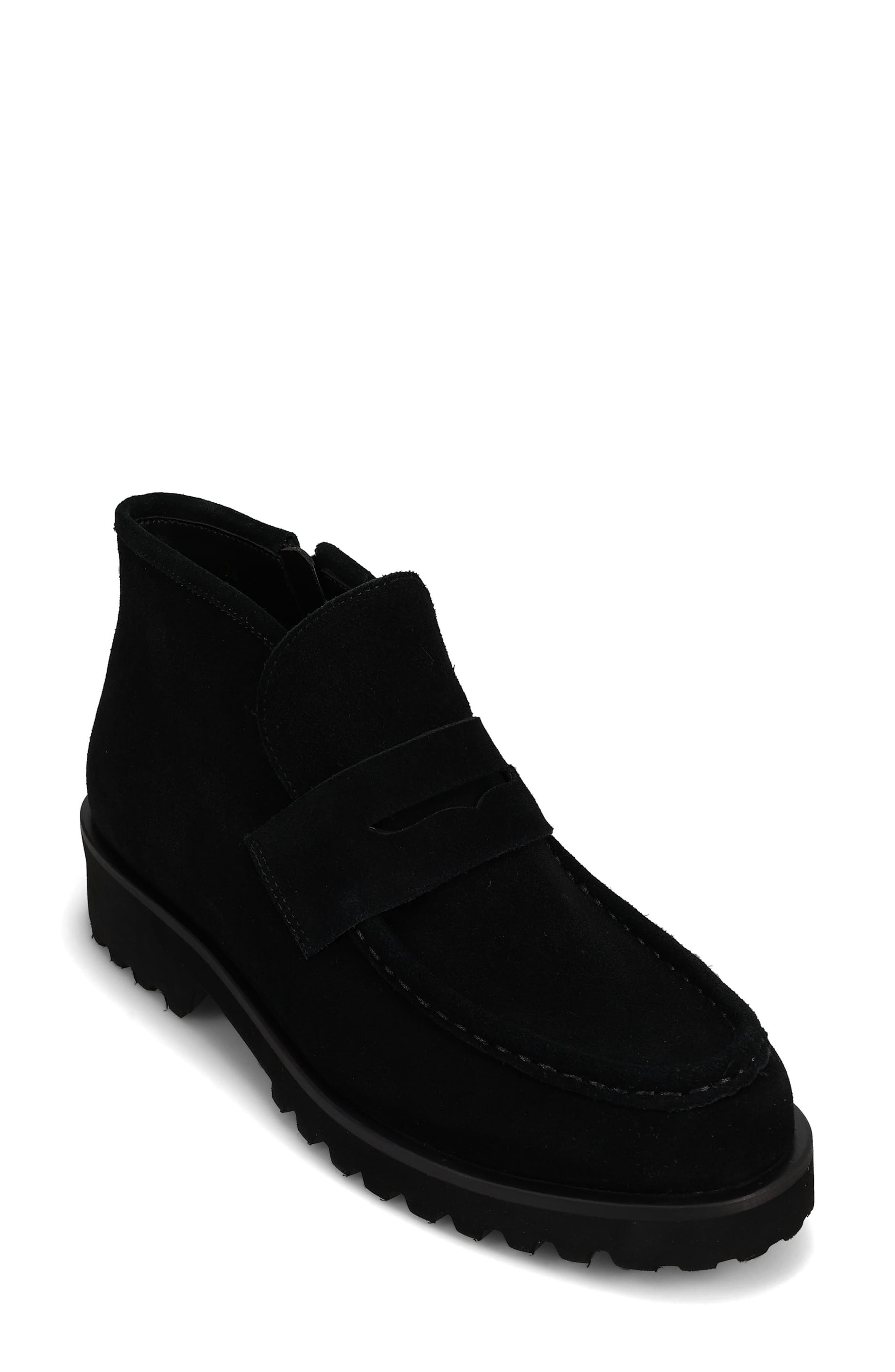 Zarek Waterproof Bootie, Main, color, BLACK
