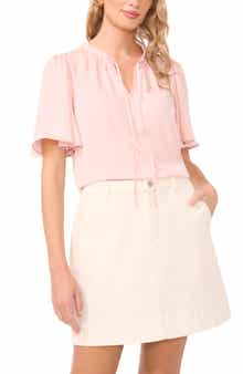 Vince Camuto Tie Neck Top