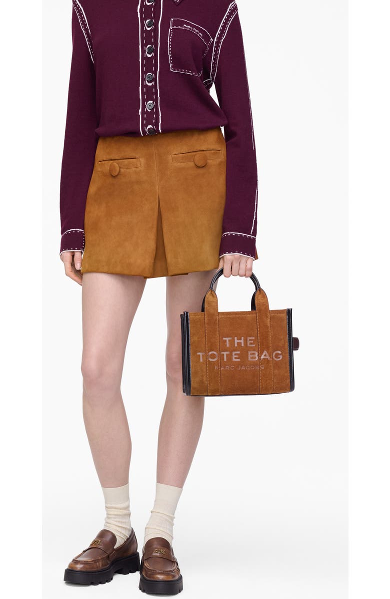 Marc Jacobs The Suede Small Tote, Alternate, color,