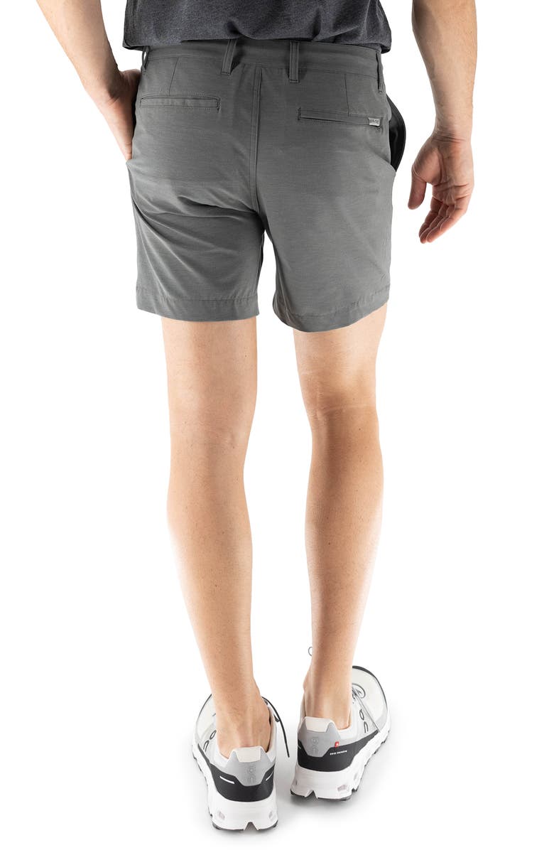 Devil-Dog Dungarees 6-Inch Hybrid Shorts, Alternate, color, Gunmetal