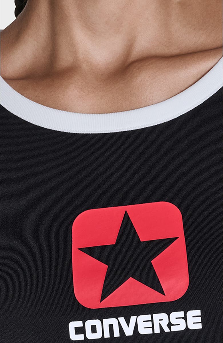 Converse Retro Box Star T-Shirt, Alternate, color, Converse Black