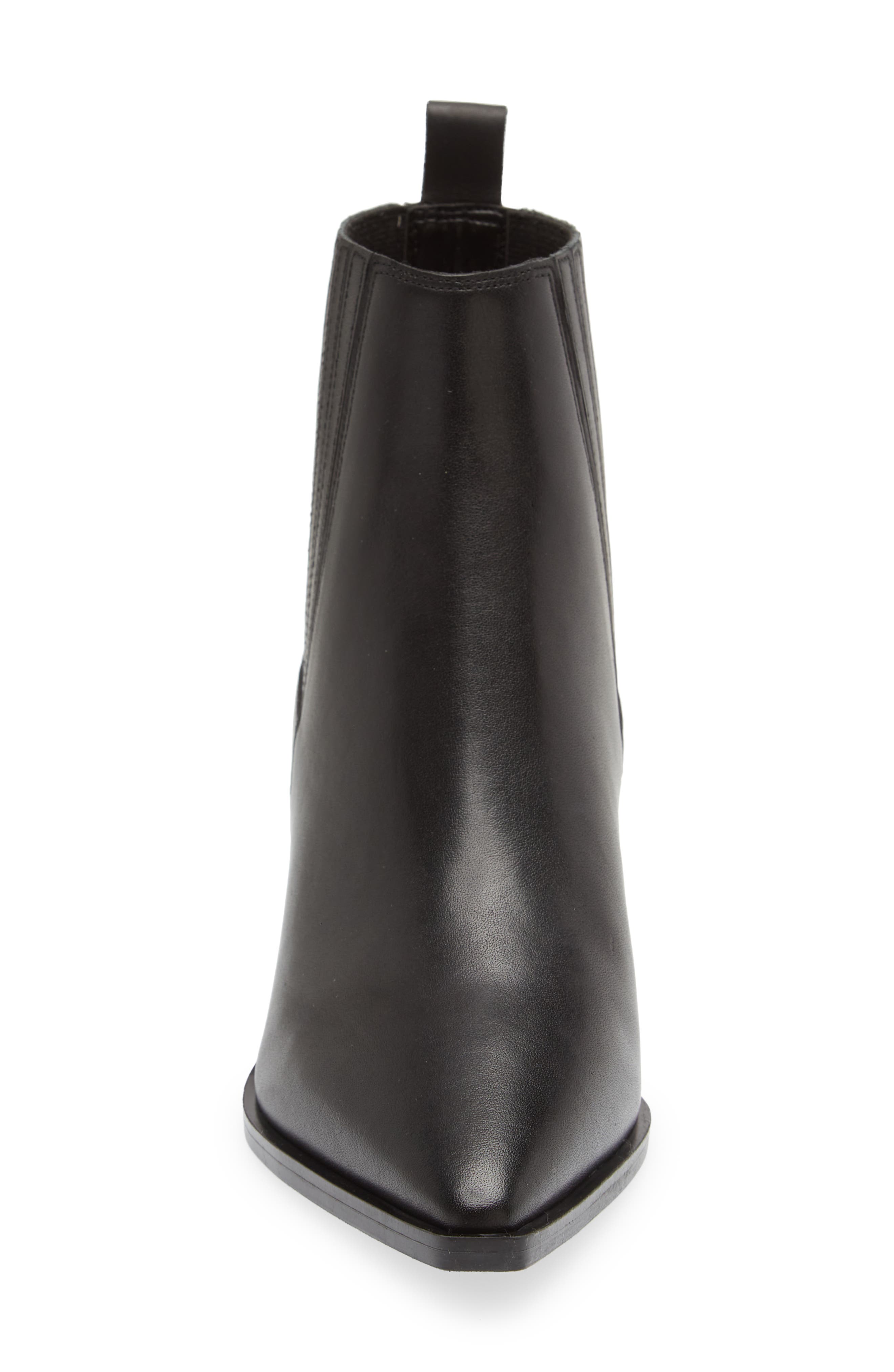 Yarita Pointed Toe Bootie, Alternate, color, BLACK 01