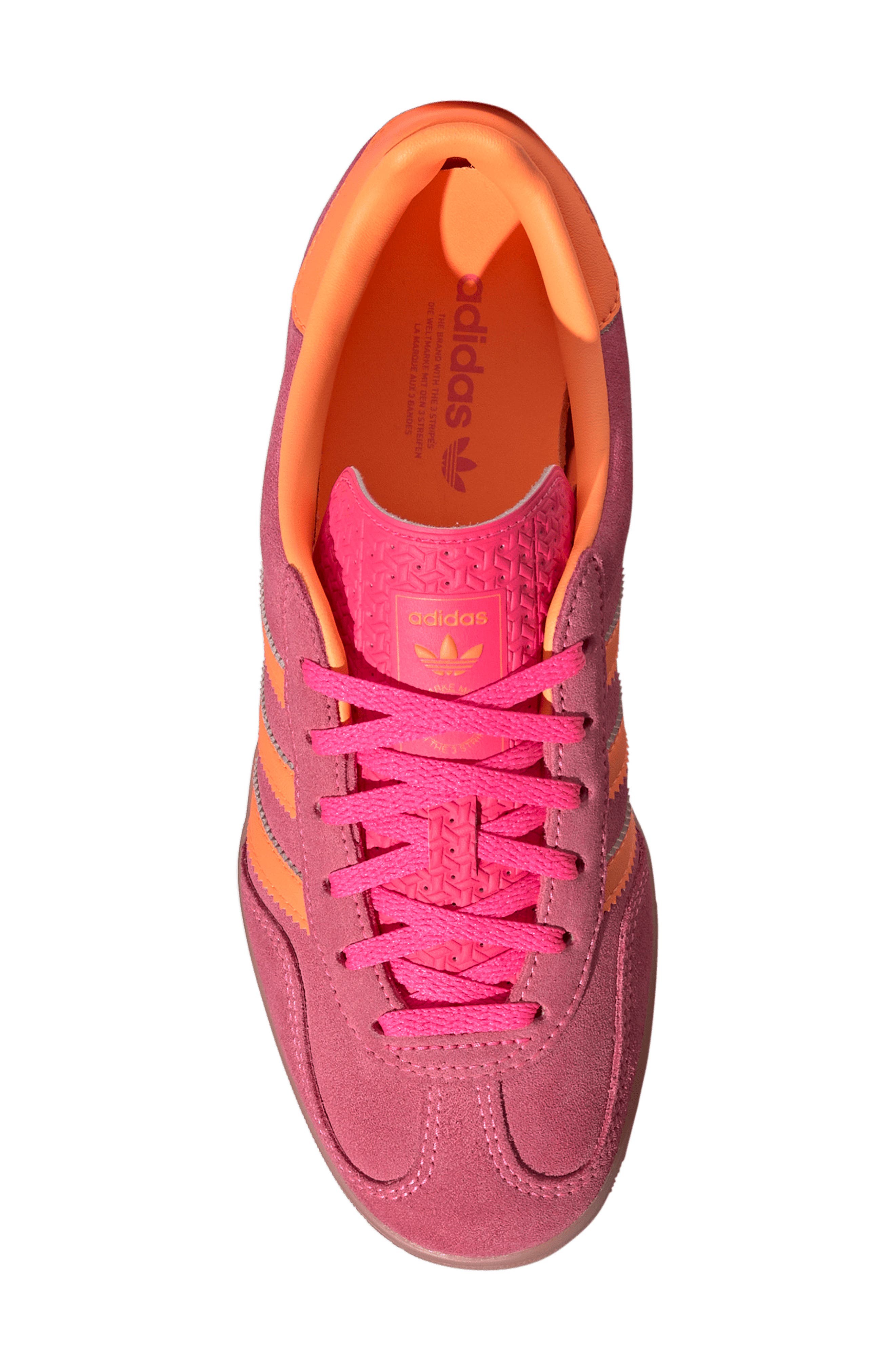 Gazelle Indoor Sneaker, Alternate, color, LUCID PINK