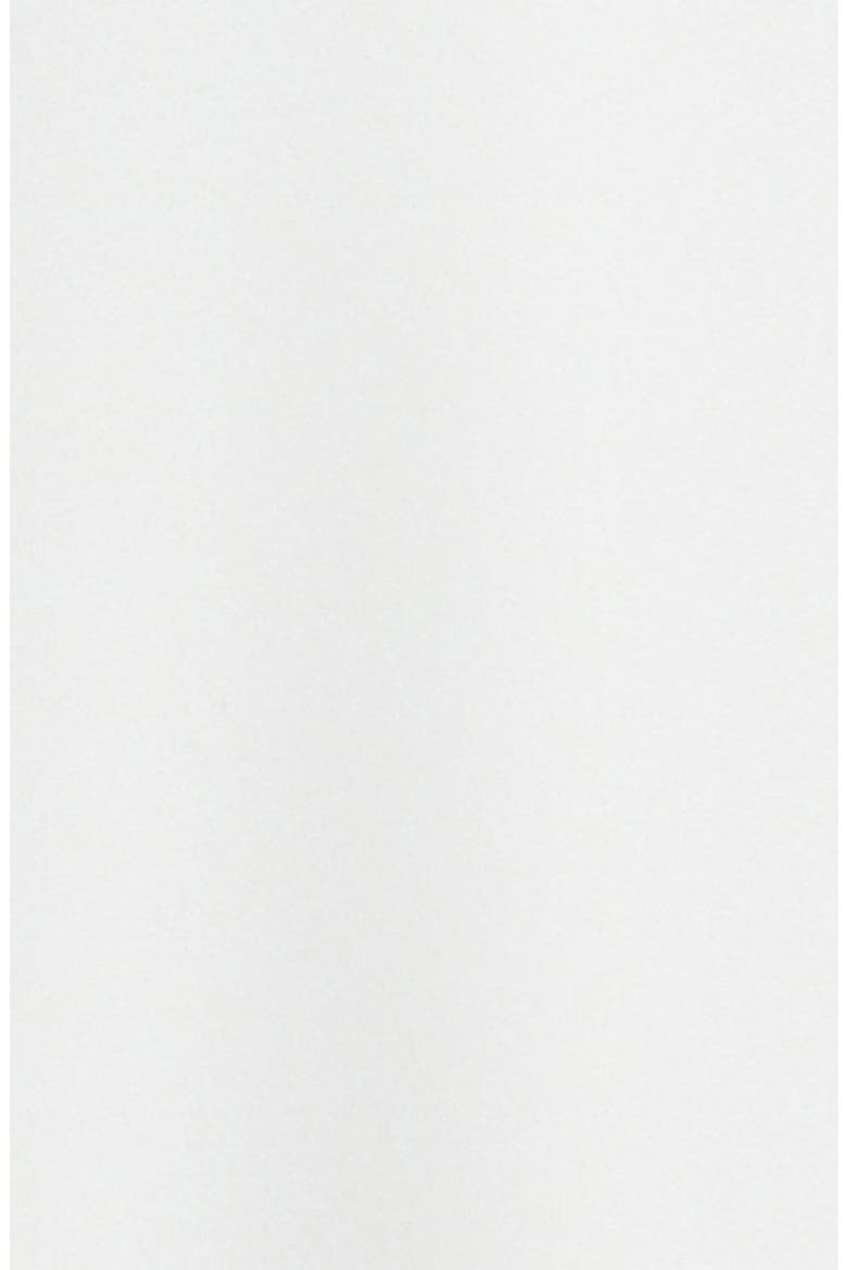 'Tiny Collar' Sheer Blouse, Alternate, color, WHITE- STAR