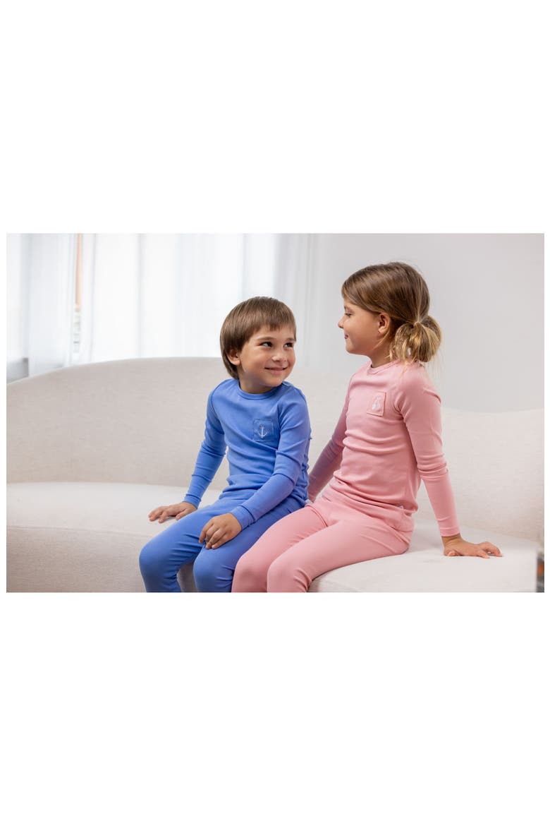 Stitched Graphic PJ for Girl, Alternate, color, Pink