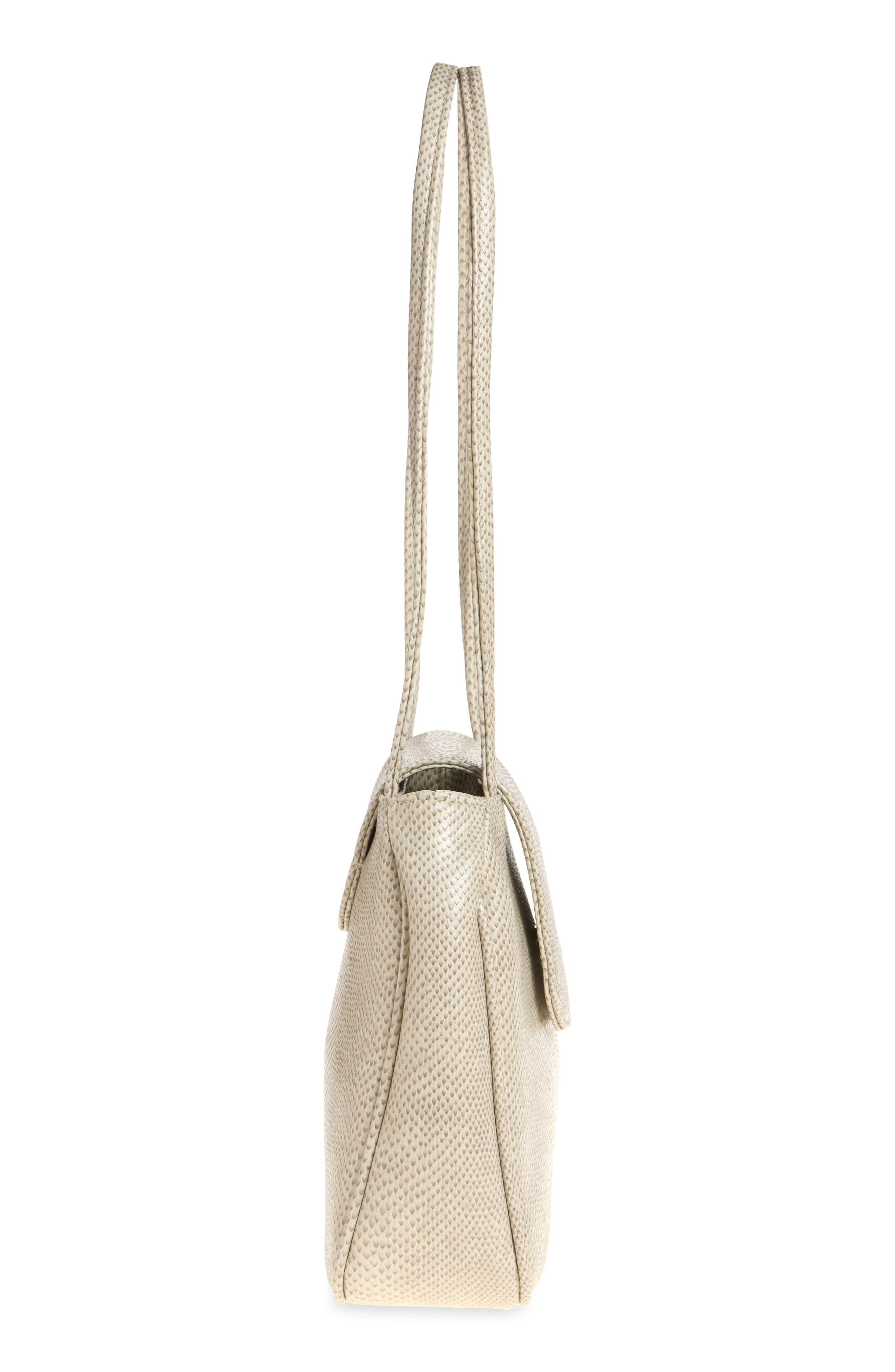 Yoko Faux Leather Shoulder Bag, Alternate, color, BEIGE