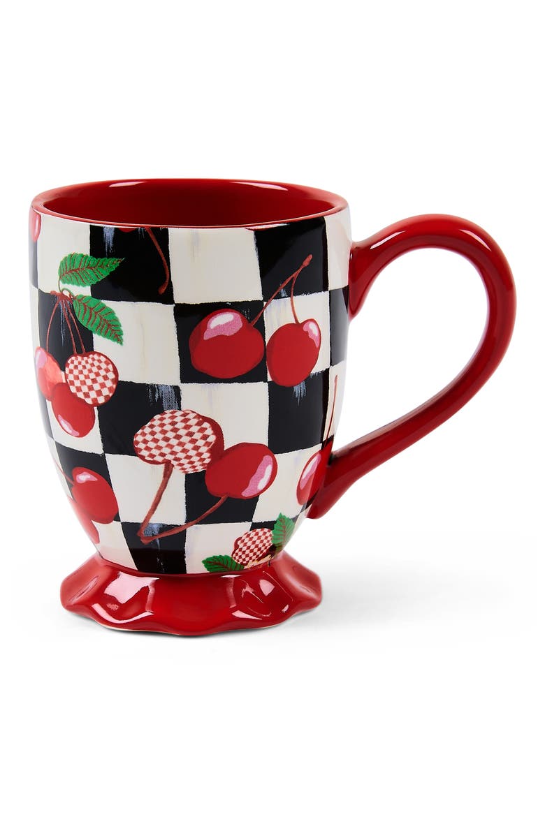 Mon Cheri Mug, Main, color, RED