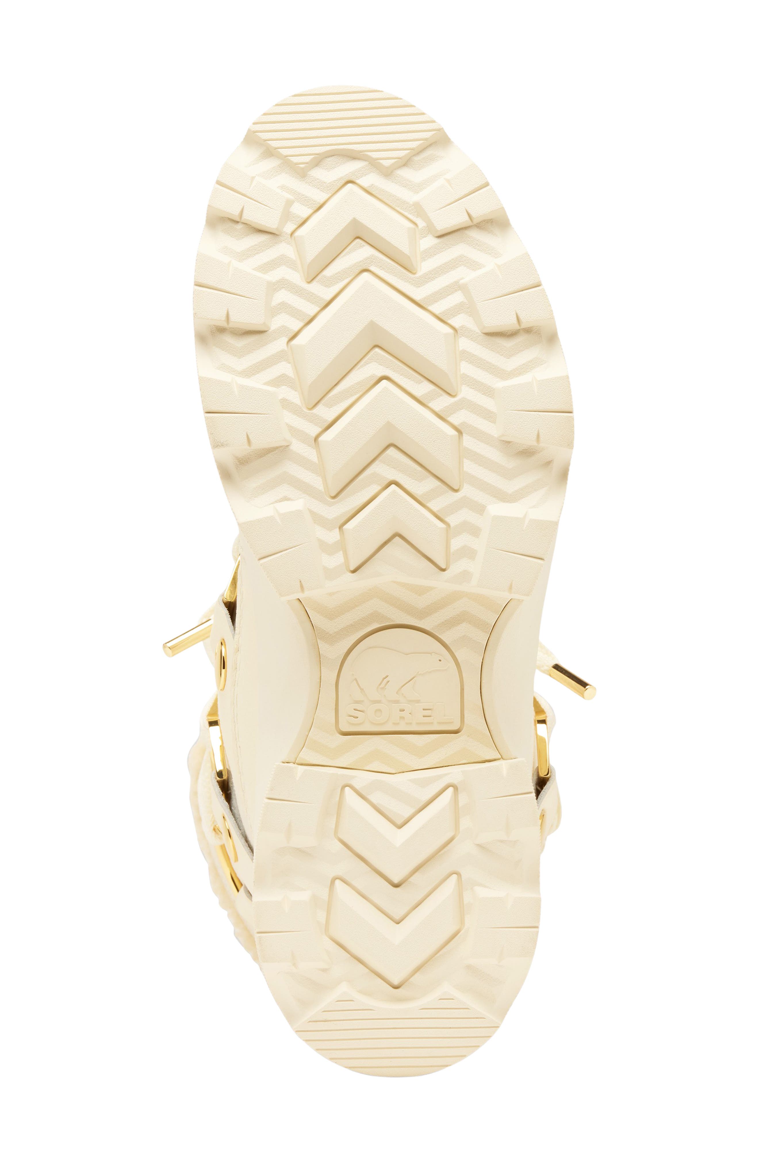 SOREL Joan FRWD<sup>™</sup> Genuine Shearling Trim Waterproof Boot, Alternate, color, Snow/ Sea Salt