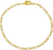 BY ADINA EDEN Baby Figaro Chain Bracelet