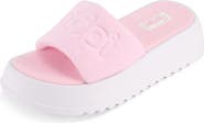 FLOOPI Terry Platform Slide Sandal
