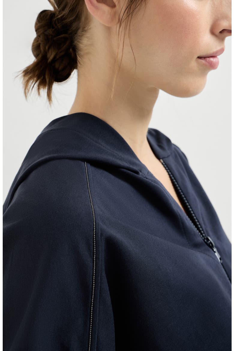 Lightweight French terry sweatshirt, Alternate, color, Blue