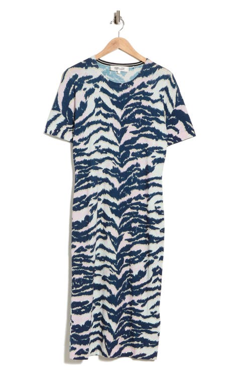 Florence Short Sleeve Cotton & Silk Dress
