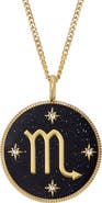 Fossil Sutton Leo Zodiac Pendant Necklace