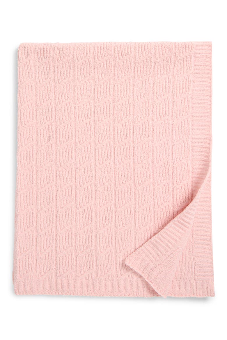 So Soft Chenille Blanket, Alternate, color, PINK LOTUS