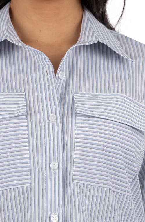 Kut From The Kloth Analeah Stretch Cotton Button-up Shirt