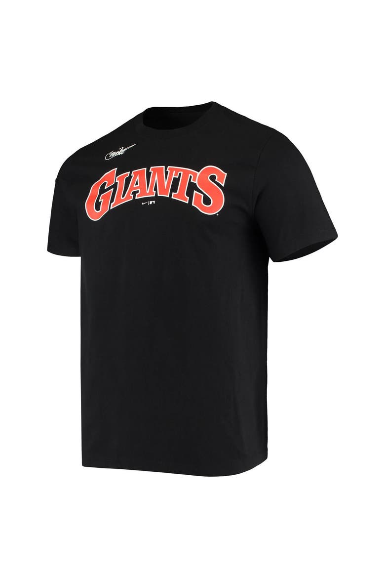 Men's Nike Juan Marichal Black San Francisco Giants Name & Number T-Shirt, Alternate, color, Black