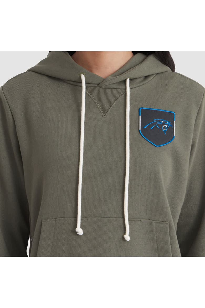 Women's Nike Olive Carolina Panthers 2025 Salute to Service Sideline Standard Issue Dri-FIT Hoodie, Alternate, color, Olive