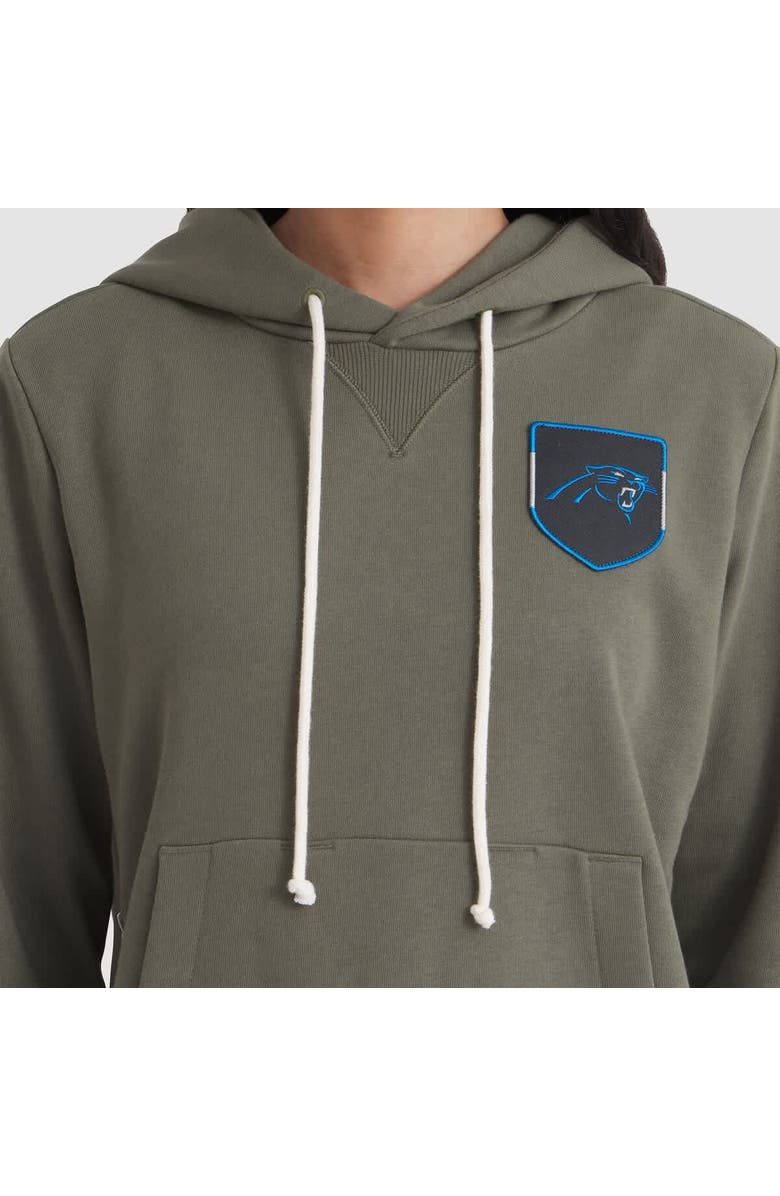 Nike Women's Nike Olive Carolina Panthers 2025 Salute to Service Sideline Standard Issue Dri-FIT Hoodie, Alternate, color, Olive