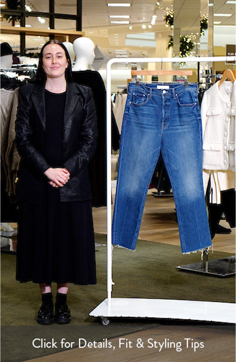 The Tripper High Waist Ankle Fray Flare Jeans, sales video thumbnail